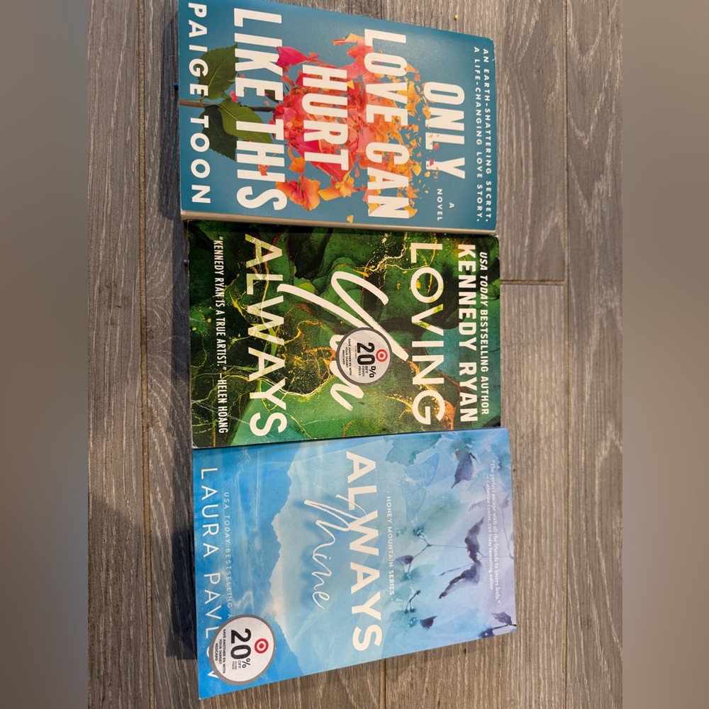 Set of Three Romance Novels